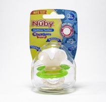 NUBY CHEWBIES SILICONE MASSAGING TEETHER WITH CASE 3M+