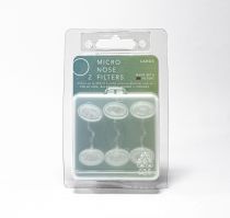 O2 MICRO NOSE FILTERS PACK OF 3 LARGE