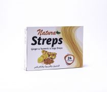 NATURA STREPS GINGER AND TURMERIC
