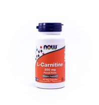 NOW L- CARNITINE 500MG VCAPS 60S
