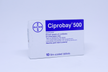 CIPROBAY 500MG TABLET 10S