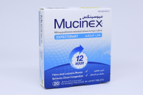 MUCINEX 600MG EXPECTORANT TAB 20s