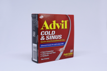 ADVIL COLD & SINUS CAPLETS 20 S