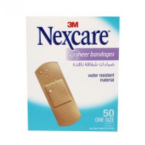 NEXCARE 3M BAND SHEER ASSORTED 658-50, 50 'S 1295