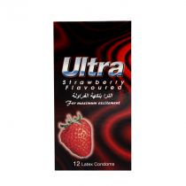 ULTRA STRAWBERRY 12 CONDOMS  502377