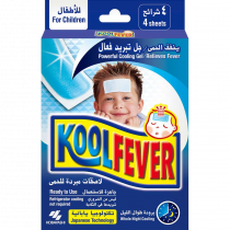 KOOL FEVER CHILD PATCHES 4S  