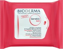 BIODERMA SENSIBIO H2O FACIAL WIPES 25S