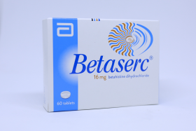 BETASERC 16MG TABLETS 60S