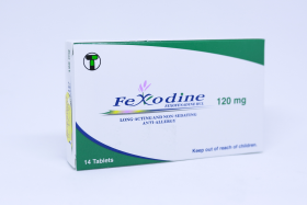 FEXODINE 120MG TABLET 14S