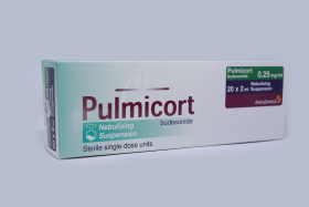 PULMICORT 0.25MG/ML NEB SUSPENSION 2ML 20S